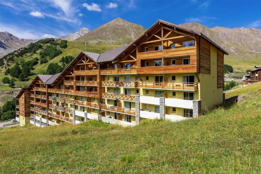 Vacances en montagne Résidence les Cimes du Val d'Allos - Val d'Allos - Extérieur été