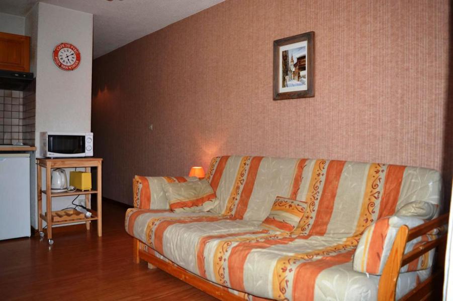 Vakantie in de bergen Studio 4 personen (08) - Résidence les Cîmes - Le Grand Bornand - Woonkamer