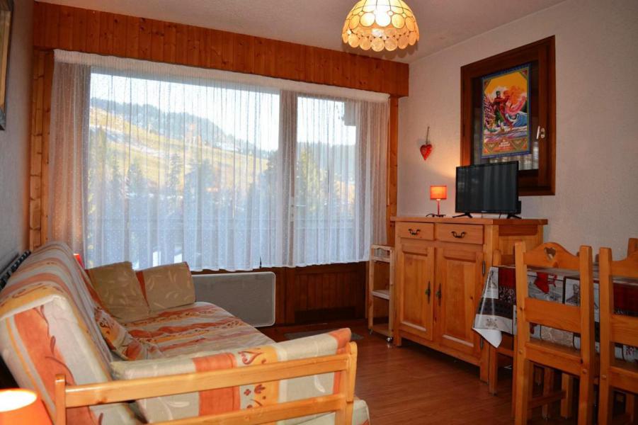 Urlaub in den Bergen Studio für 4 Personen (08) - Résidence les Cîmes - Le Grand Bornand - Wohnzimmer