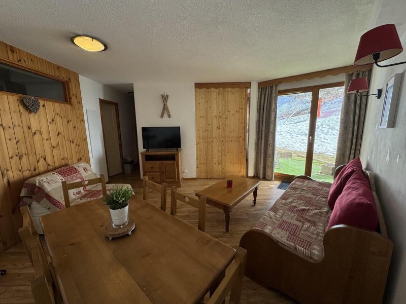 Vakantie in de bergen Appartement 2 kabine kamers 6 personen (104) - Résidence les Colchiques - Les Orres - Woonkamer