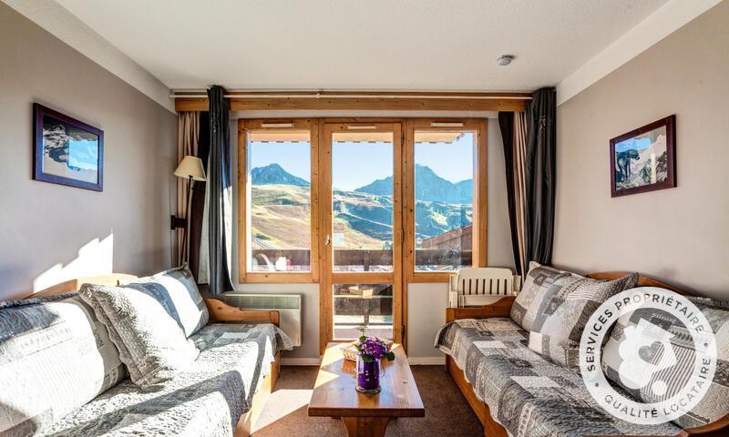 Аренда на лыжном курорте Апартаменты 2 комнат 7 чел. (35m²-1) - Résidence les Constellations - Maeva Home - La Plagne - Салон