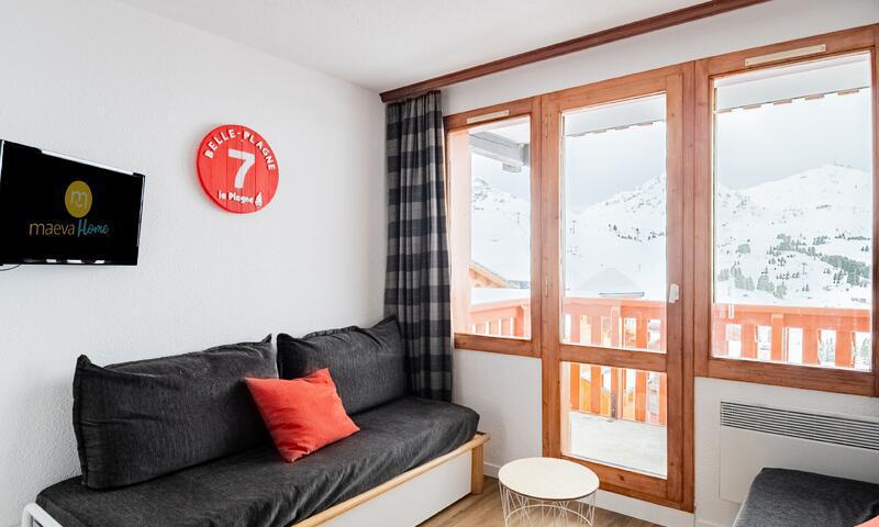 Аренда на лыжном курорте Апартаменты 2 комнат 5 чел. (Sélection 28m²-4) - Résidence les Constellations - Maeva Home - La Plagne - летом под открытым небом