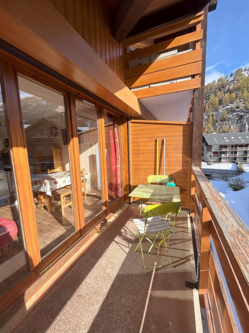 Vacanze in montagna Appartamento 1 stanze con cabina per 4 persone (206) - Résidence les Cordeliers - Valloire - Terrazza