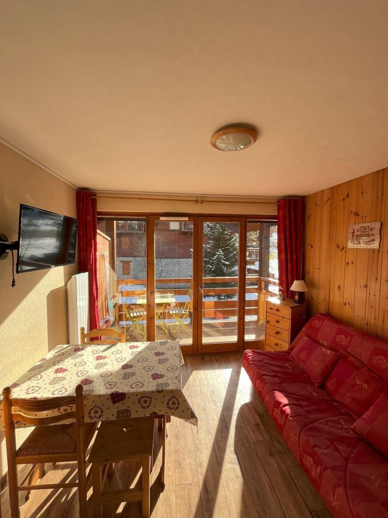 Holiday in mountain resort Studio cabin 4 people (206) - Résidence les Cordeliers - Valloire - Living room