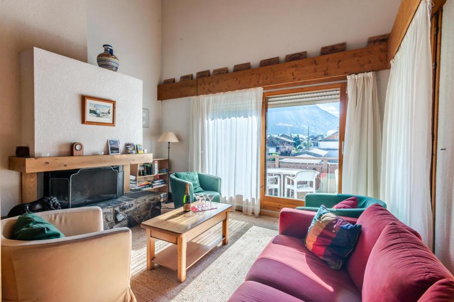 Holiday in mountain resort 5 room duplex apartment 10 people (5) - Résidence les Cordettes - Morzine - Living room