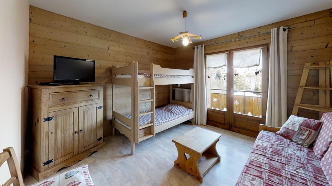 Vakantie in de bergen Appartement 2 kamers 4 personen (316) - Résidence les Cossires - Le Grand Bornand - Woonkamer