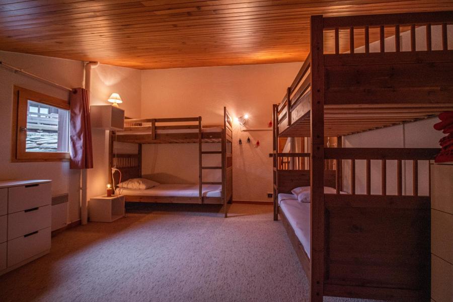 Urlaub in den Bergen 4 Zimmer Maisonettewohnung für 10 Personen (040) - Résidence les Côtes - Valmorel - Offener Schlafbereich