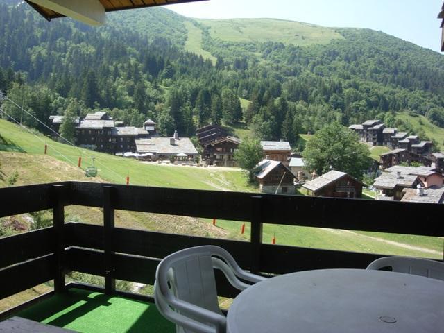 Vacances en montagne Appartement duplex 3 pièces 8 personnes (026) - Résidence les Côtes - Valmorel - Balcon