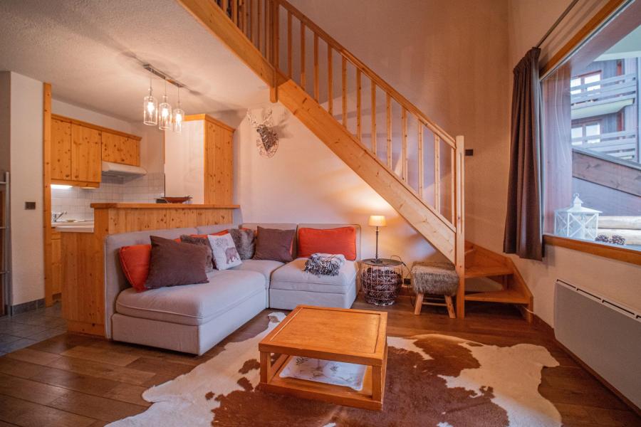 Vacances en montagne Appartement duplex 4 pièces 10 personnes (040) - Résidence les Côtes - Valmorel - Séjour