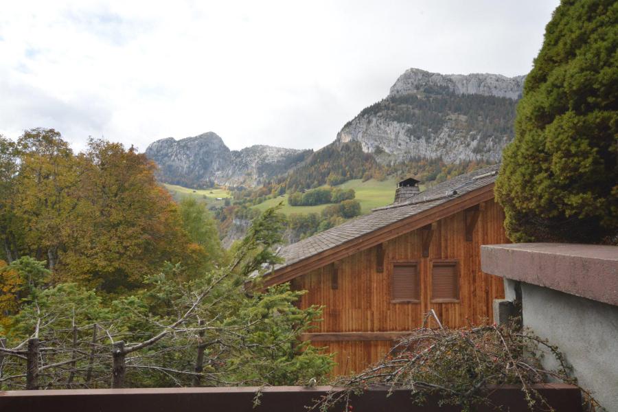 Wakacje w górach Studio 4 osoby (008) - Résidence les Cottagnes - Le Grand Bornand - Balkon