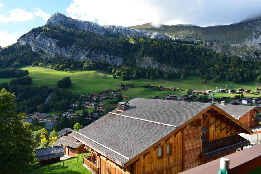 Wakacje w górach Studio 4 osoby (301) - Résidence les Cottagnes - Le Grand Bornand - Balkon