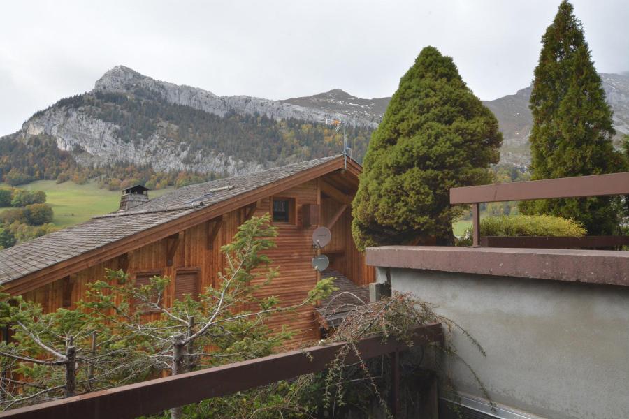 Vakantie in de bergen Studio 4 personen (008) - Résidence les Cottagnes - Le Grand Bornand - Balkon