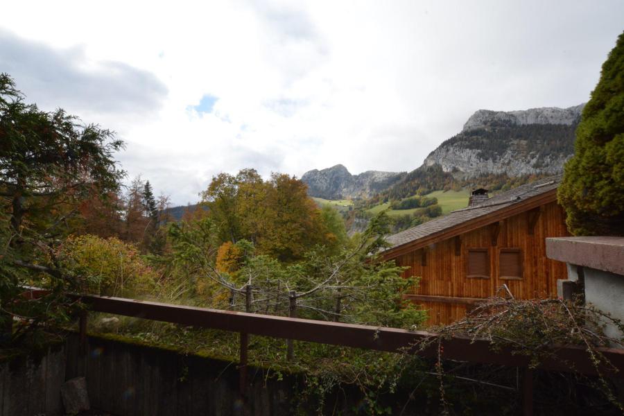 Vakantie in de bergen Studio 4 personen (008) - Résidence les Cottagnes - Le Grand Bornand - Balkon