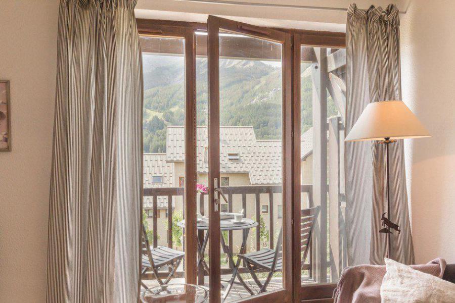 Vakantie in de bergen Appartement duplex 5 kamers 8 personen (308) - Résidence les Crêtes - Serre Chevalier - Woonkamer