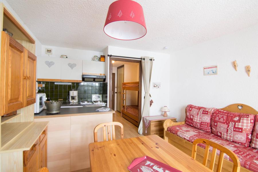 Vakantie in de bergen Studio bergnis 4 personen (120) - Résidence les Crêtes - Valloire - Woonkamer