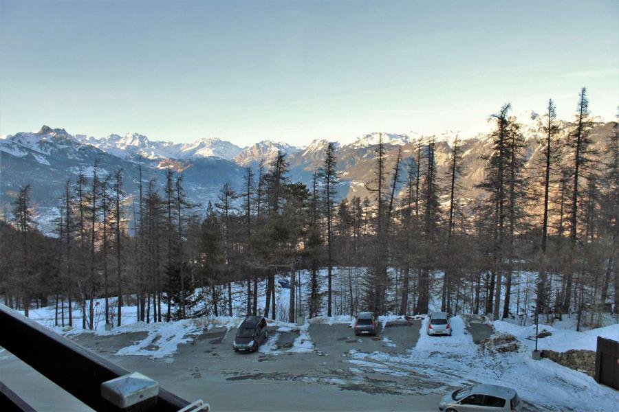 Vacanze in montagna Studio con alcova per 4 persone (502) - Résidence les Crêtes - Risoul - Balcone