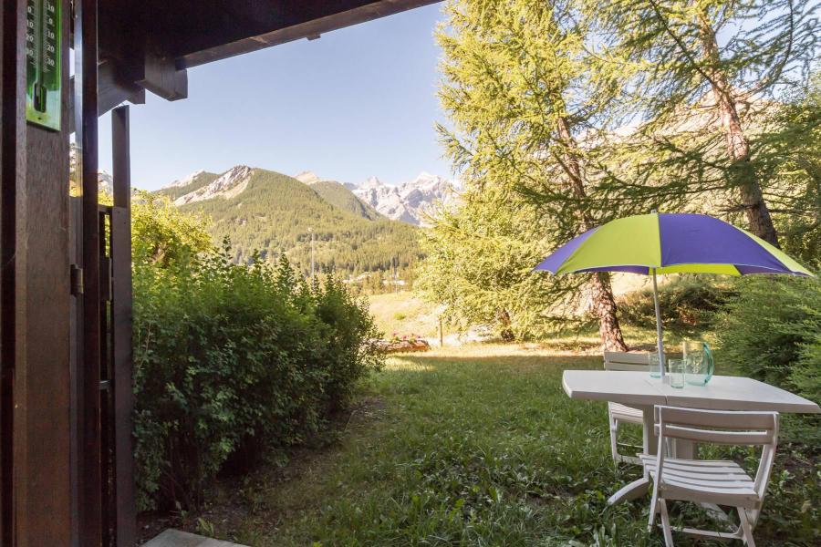 Urlaub in den Bergen Studio Kabine für 4 Personen (A104) - Résidence les Crêtes - Serre Chevalier - Terrasse