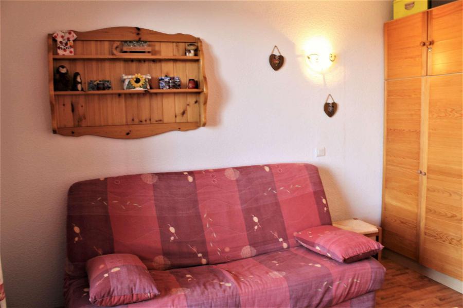 Urlaub in den Bergen Studio Schlafnische 4 Personen (502) - Résidence les Crêtes - Risoul - Wohnzimmer