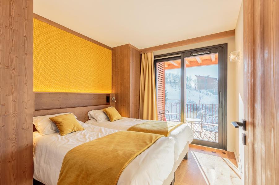 Urlaub in den Bergen 3-Zimmer-Appartment für 4 Personen (A20) - Résidence les Cristaux - Les Arcs - Schlafzimmer