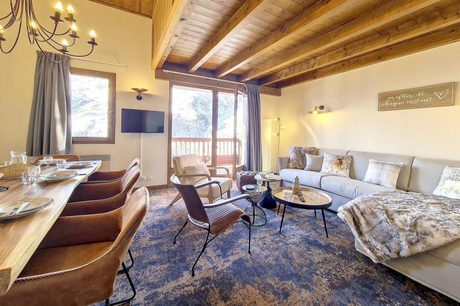 Holiday in mountain resort 4 room duplex apartment 8 people (10) - Résidence les Cristaux - Les Menuires
