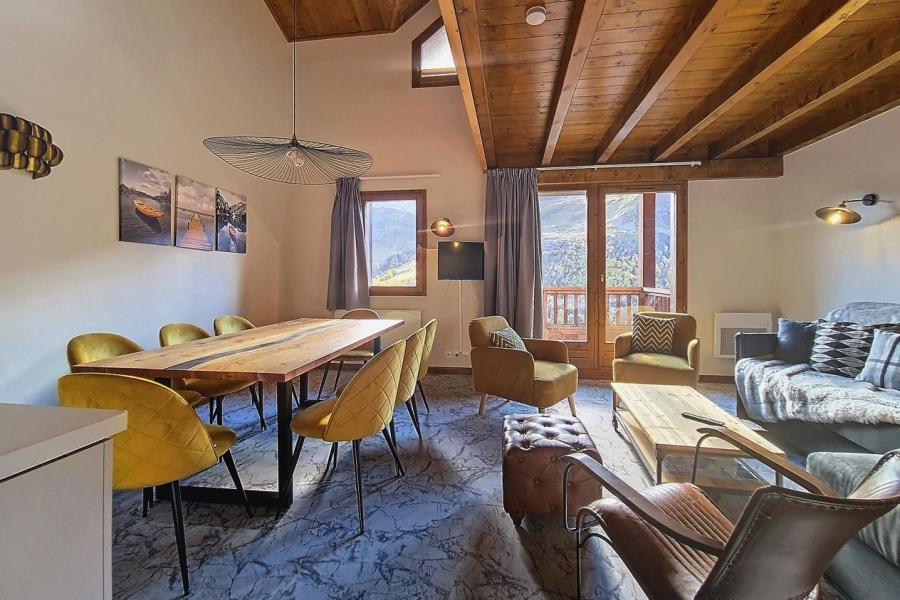 Vacaciones en montaña Apartamento dúplex 5 piezas 10 personas (9) - Résidence les Cristaux - Les Menuires - Habitación