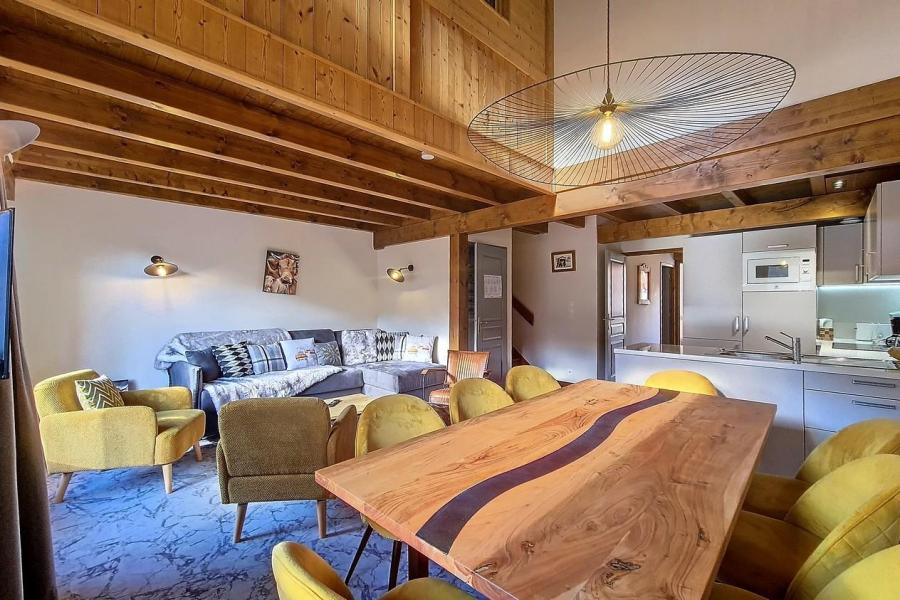 Vacances en montagne Appartement duplex 5 pièces 10 personnes (9) - Résidence les Cristaux - Les Menuires - Séjour