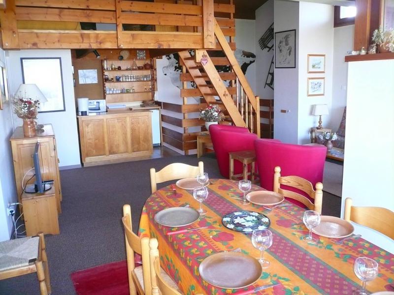 Vacaciones en montaña Apartamento 2 piezas mezzanine para 7 personas (51) - Résidence les Cristaux du Haut - Combloux - Estancia