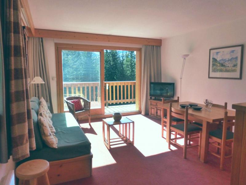 Vakantie in de bergen Appartement 2 kamers bergnis 6 personen (31R) - Résidence les Dauphinelles - Méribel - Woonkamer
