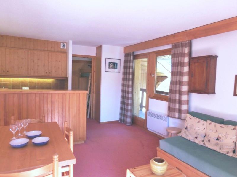 Vakantie in de bergen Appartement 2 kamers bergnis 6 personen (31R) - Résidence les Dauphinelles - Méribel - Woonkamer