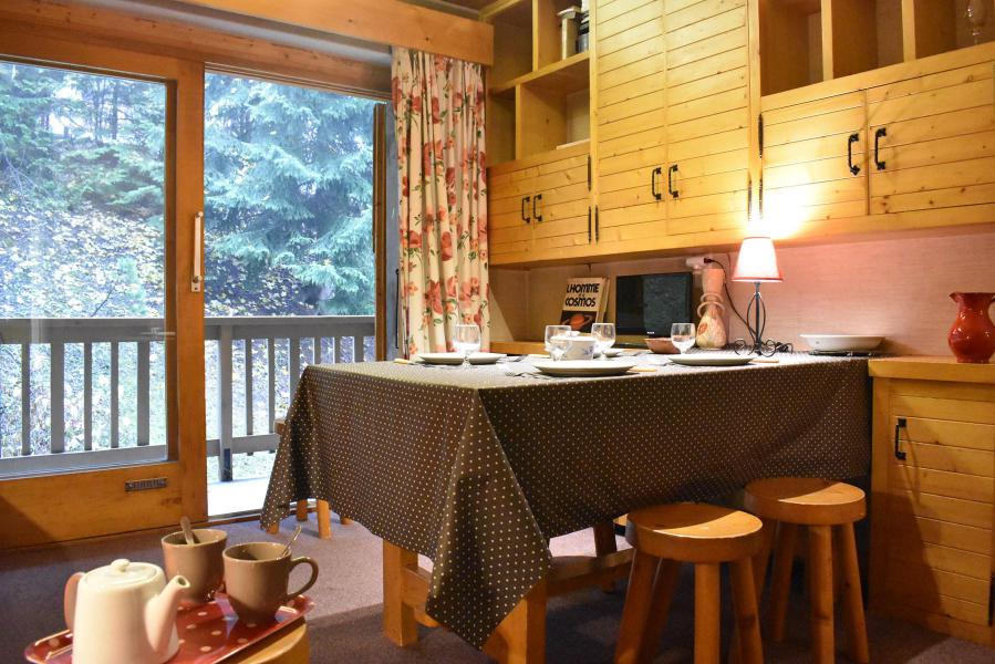 Vakantie in de bergen Studio 4 personen (4) - Résidence les Diablerets - Méribel - Woonkamer