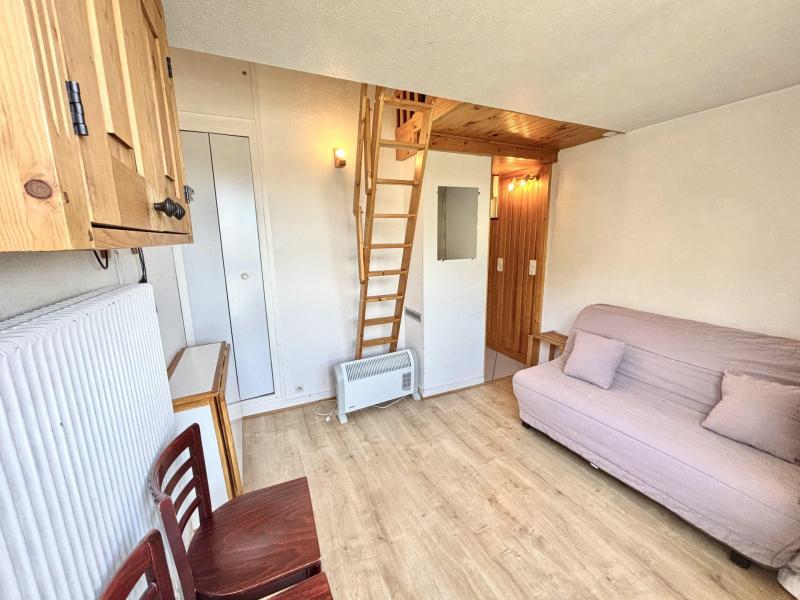 Vakantie in de bergen Studio 2 personen (1306) - Résidence les Dorons - Les Menuires - Woonkamer