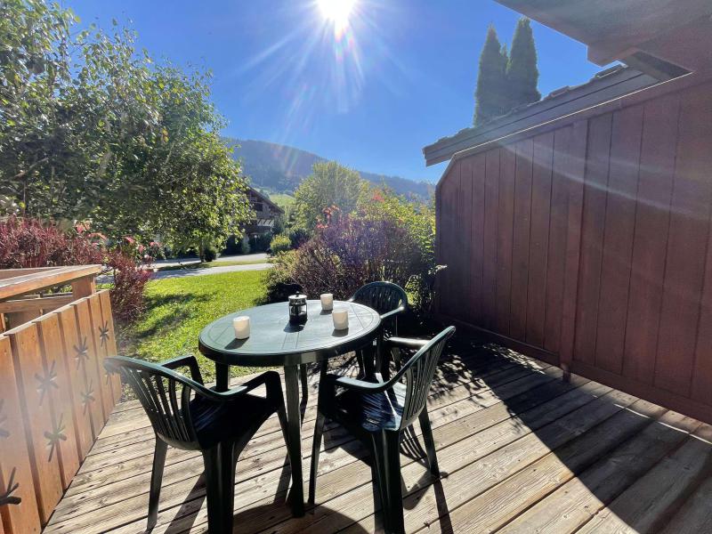 Urlaub in den Bergen Studio Schlafnische 4 Personen (013) - Résidence les Ecrins - Praz sur Arly - Terrasse