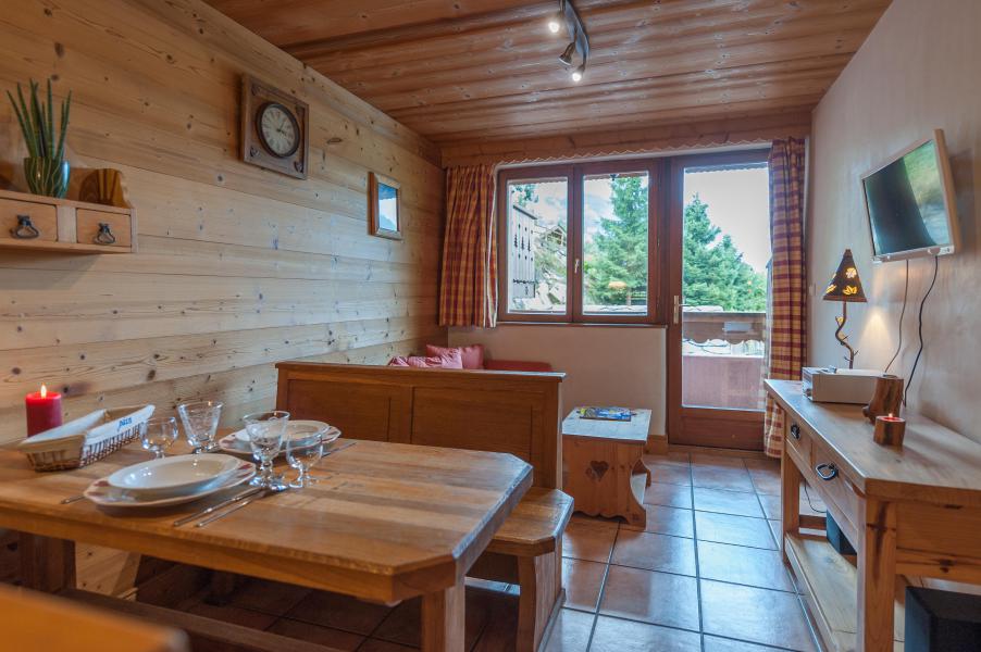 Vakantie in de bergen Appartement 3 kamers 4 personen - Résidence les Edelweiss - Champagny-en-Vanoise - Woonkamer