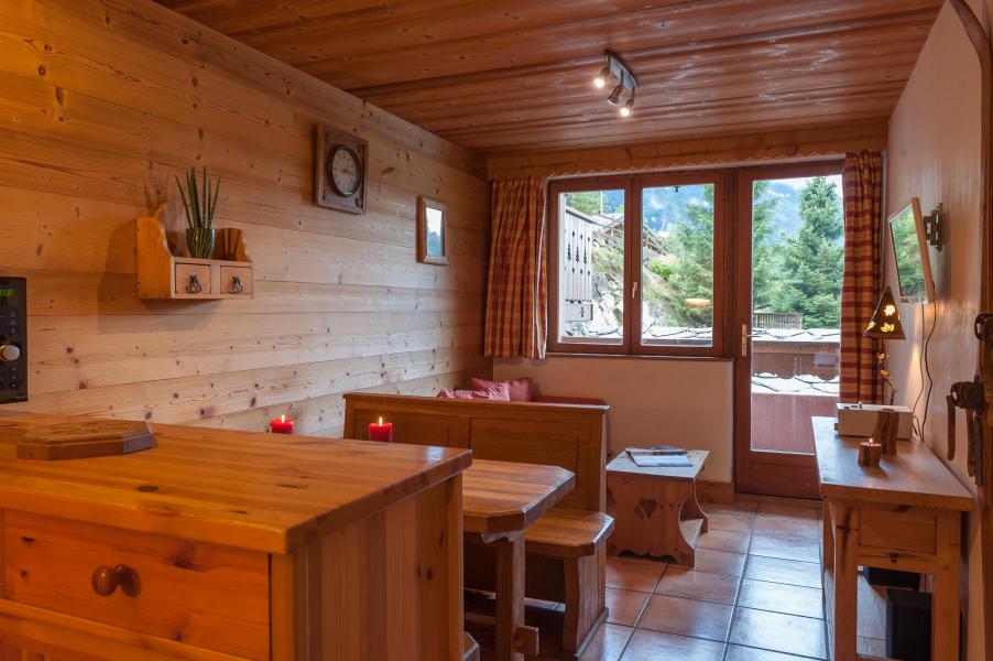 Vakantie in de bergen Appartement 3 kamers 4 personen - Résidence les Edelweiss - Champagny-en-Vanoise - Woonkamer