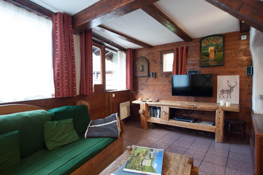 Vakantie in de bergen Chalet 3 kamers 8 personen - Résidence les Edelweiss - Champagny-en-Vanoise - TV