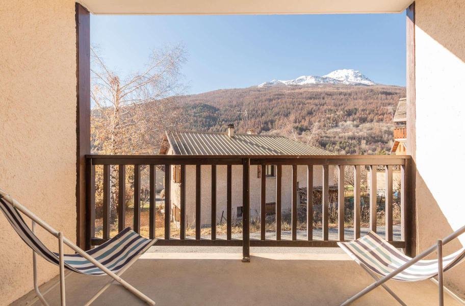 Wakacje w górach Apartament 2 pokojowy 4 osób (BRI500-0003) - Résidence les Eglantines - Serre Chevalier - Taras