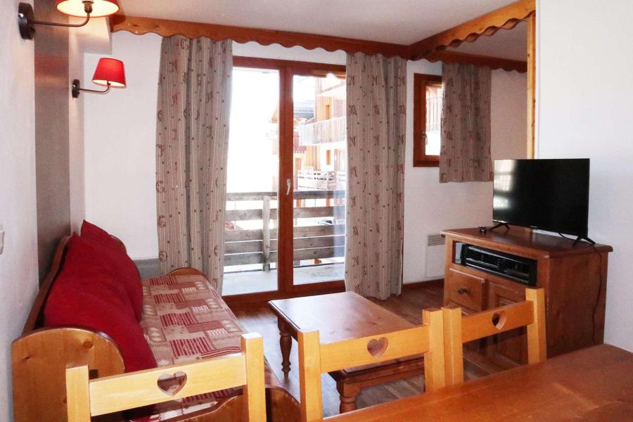 Vakantie in de bergen Appartement 2 kamers 6 personen (818) - Résidence les Eglantines - Les Orres - Woonkamer