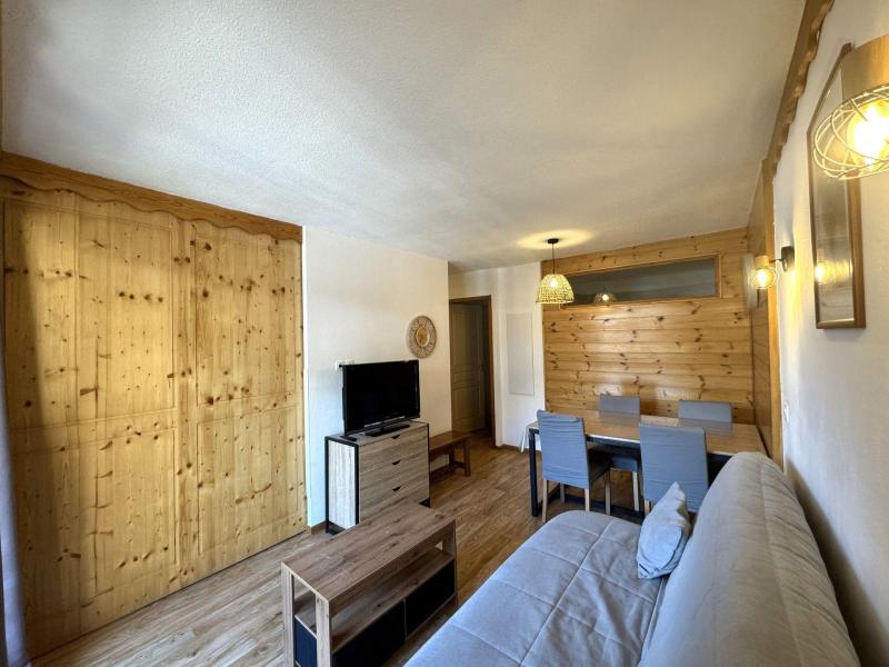 Vakantie in de bergen Appartement 2 kamers 6 personen (1213) - Résidence les Erines - Les Orres - Woonkamer