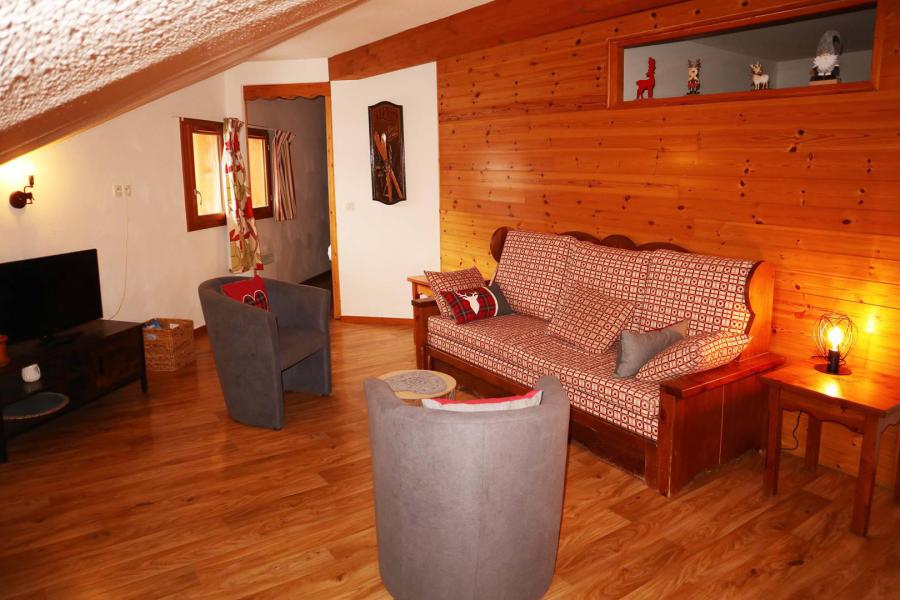 Vacaciones en montaña Apartamento cabina 2 piezas para 6 personas (499) - Résidence les Erines - Mélèzes d'Or - Les Orres - Estancia