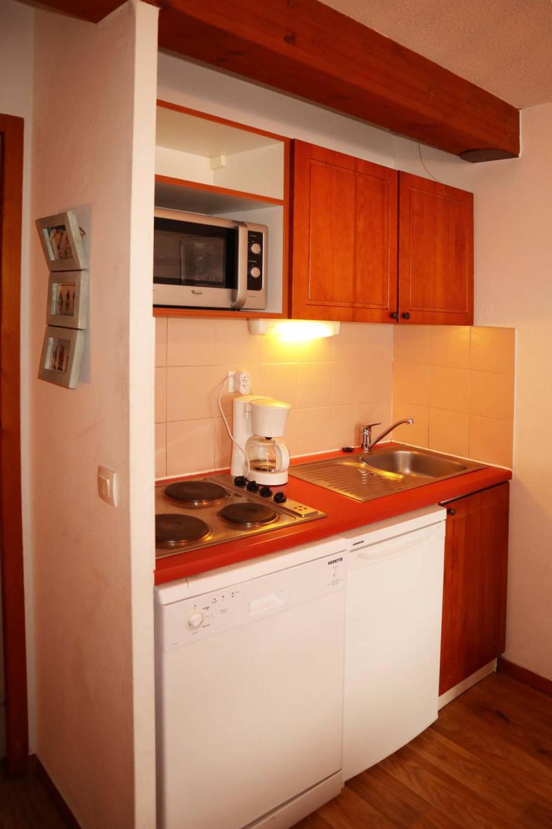 Vacaciones en montaña Apartamento cabina 2 piezas para 6 personas (499) - Résidence les Erines - Mélèzes d'Or - Les Orres - Kitchenette