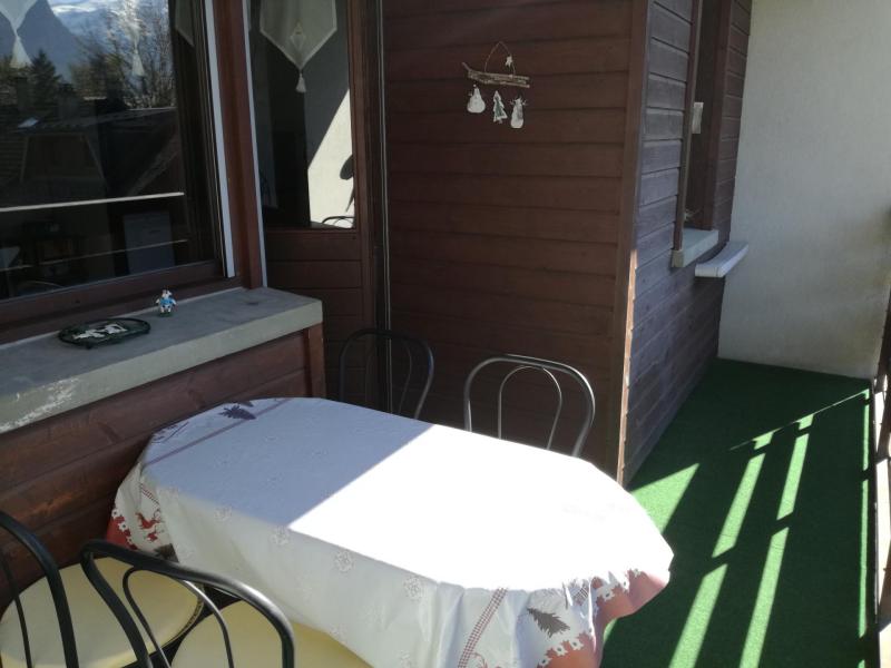 Vakantie in de bergen Studio bergnis 4 personen (Lichens 306) - Résidence les Espaces - Samoëns - Terras