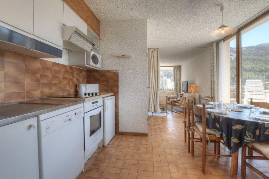 Wakacje w górach Apartament 2 pokojowy 6 osób (211) - Résidence les Eterlous - Serre Chevalier - Aneks kuchenny