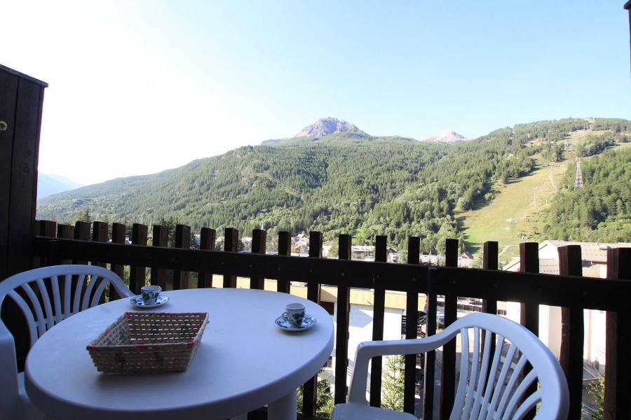 Vakantie in de bergen Studio bergnis 4 personen (309) - Résidence les Eterlous - Serre Chevalier - Balkon