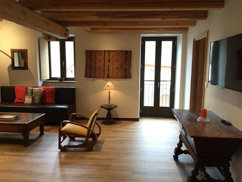 Holiday in mountain resort 5 room duplex apartment 10 people (8) - Résidence les Etoiles des Neiges - Valloire - Living room