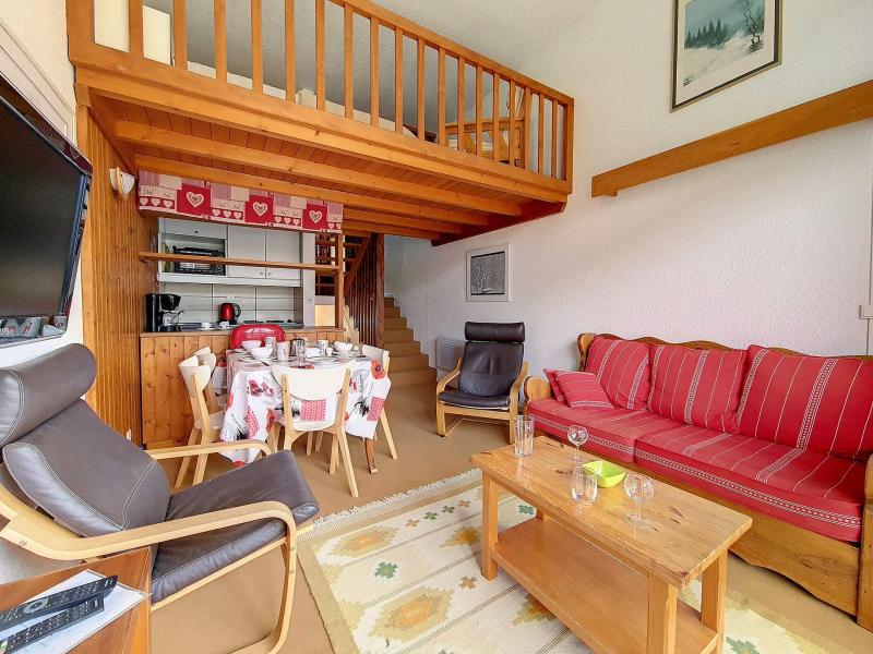 Vacanze in montagna Appartamento su due piani 2 stanze con mezzanino per 5 persone (606) - Résidence les Evons - Les Menuires - Soggiorno