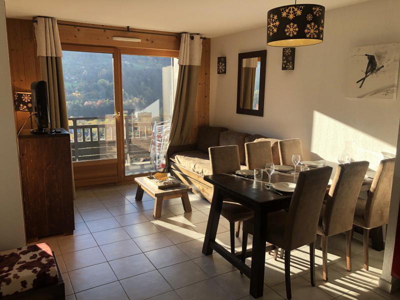 Каникулы в горах Апартаменты 2 комнат кабин 6 чел. (B28) - Résidence les Fermes de Saint Gervais - Saint Gervais - Салон