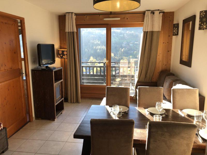 Каникулы в горах Апартаменты 2 комнат кабин 6 чел. (B28) - Résidence les Fermes de Saint Gervais - Saint Gervais - Салон