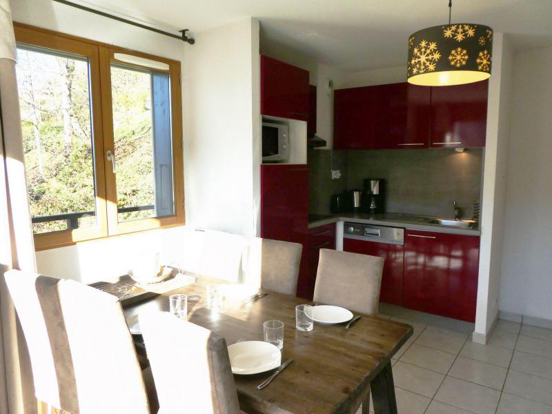 Holiday in mountain resort 3 room apartment 6 people (A4) - Résidence les Fermes de Saint Gervais - Saint Gervais - Kitchen