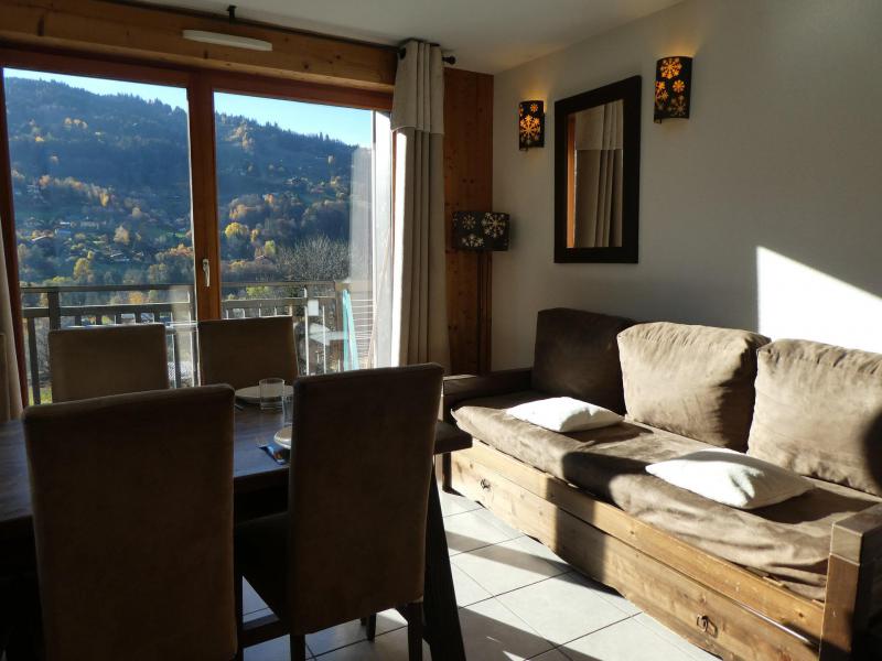 Holiday in mountain resort 3 room apartment 6 people (A5) - Résidence les Fermes de Saint Gervais - Saint Gervais - Living room