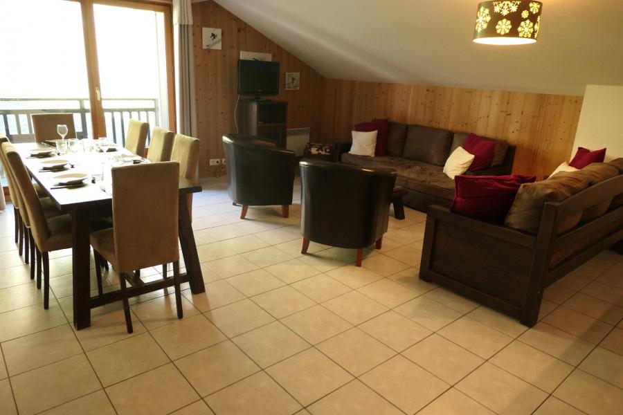Vacanze in montagna Appartamento 3 stanze con cabina per 8 persone (A13) - Résidence les Fermes de Saint Gervais - Saint Gervais - Soggiorno